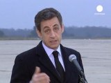 Llegan a Francia los dos periodistas evacuados de la...