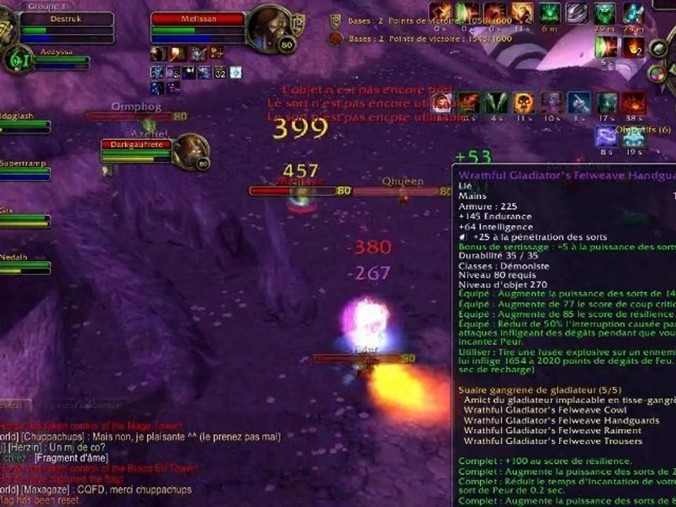 Destruk destruction warlock PvP