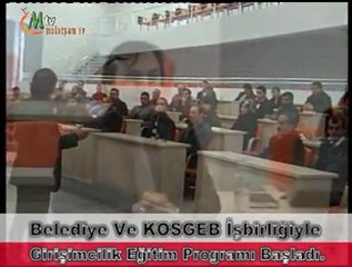 Girişimcilik Eğitim Programı Başladı.