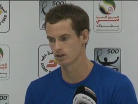 Dubaï - Murray : J’ai appris de mes défaites