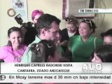 Capriles en su recorrido por Anzoátegui