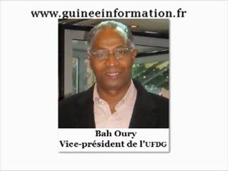 Bah Oury(UFDG), Saloum Cissé(RPG), et Faya Millimono(NGR) sur les GG