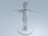 Chihiro Interpretation 3D de l'anime Le voyage de Chihiro de Hayao Miyazaki