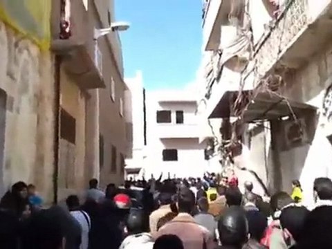 فري برس حماة المحتلة مظاهرة جامع المحسنين جمعة تسليح الجيش الحر 2 3 2012