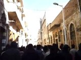 فري برس حماة   المحتلة  مظاهرة حي الجلاء  جمعة تسليح الجيش الحر 2 3 2012