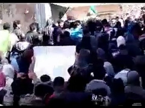 فري برس ريف دمشق التل مظاهرة جمعة تسليح الجيش الحر 2 3 2012