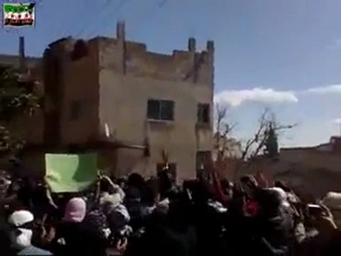 فري برس ريف دمشق مظاهرة أحرار التل 2 3 2012 ج1