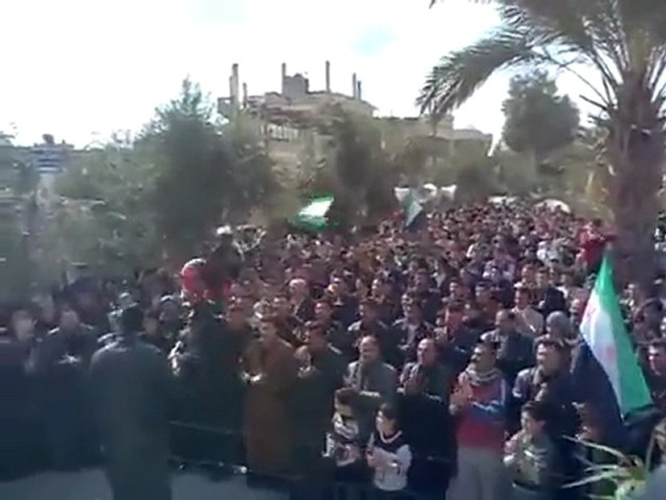 فري برس حماة المحتل معردس  جمعة تسليح الجيش الحر 2 3 2012