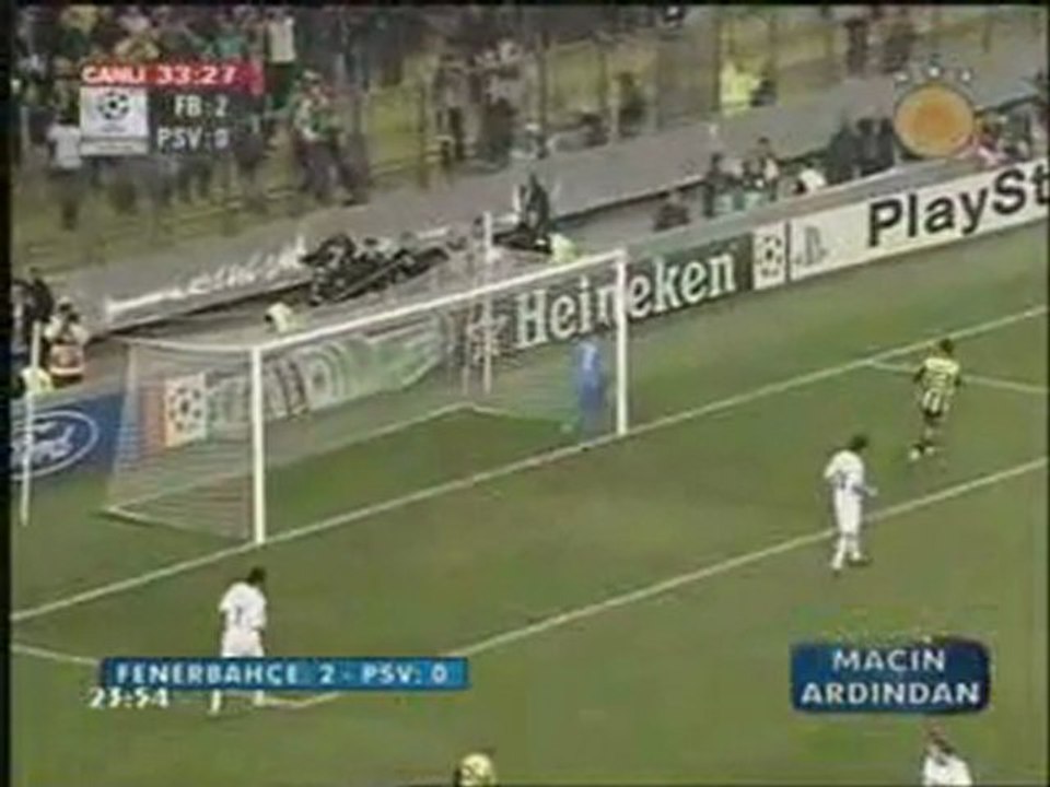 Fenerbahçe 2 PSV 0