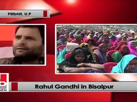 Rahul Gandhi in Bisalpur Mulayam Singh Yadav did nothing for Muslims