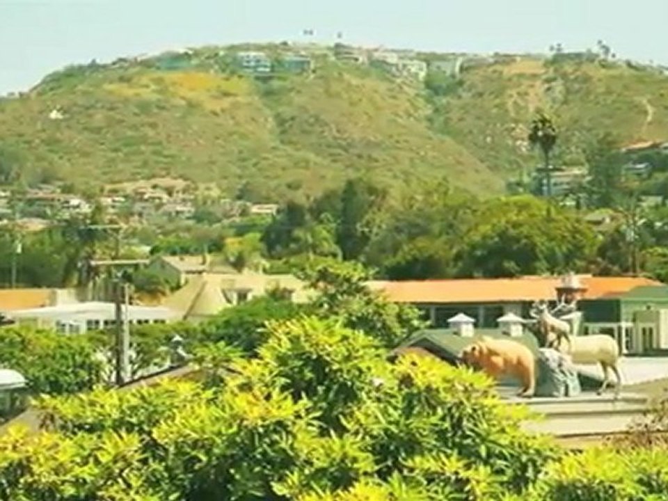 Laguna Beach Real Estate from the Rooftop Lounge on The Hotel La Casa del Camino