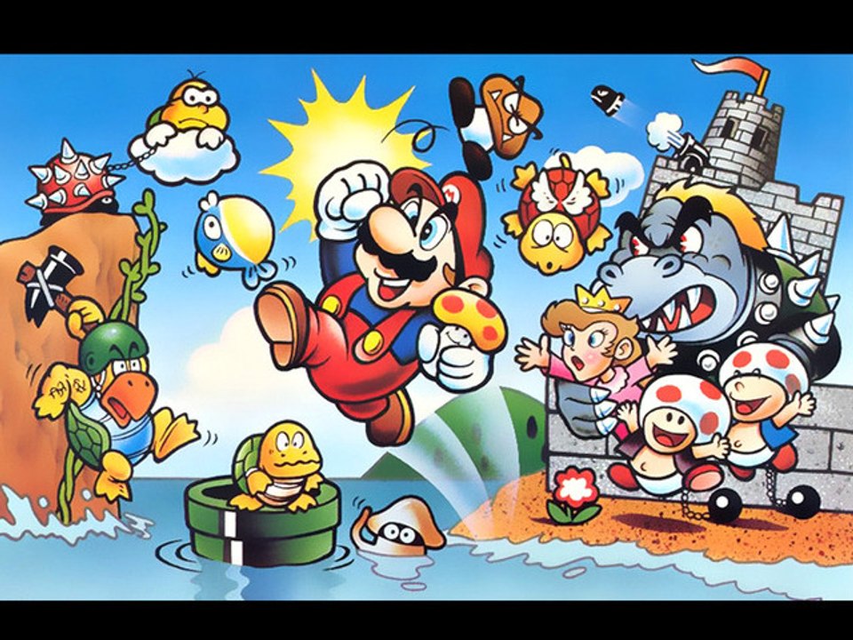 Super Mario Bros - Dark5 sauvera-t-il la princesse...(World 8) FIN