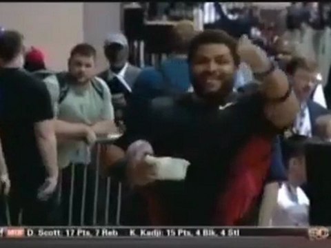 Athlé indoor lancer de poids 2012 USATF Reese Hoffa 21m75