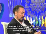 Violence is one of the methods of communists' worshiping the satan