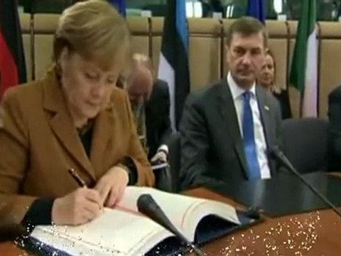 Parlamento Europeo: Los líderes de 25 países de la UE firman el pacto fiscal