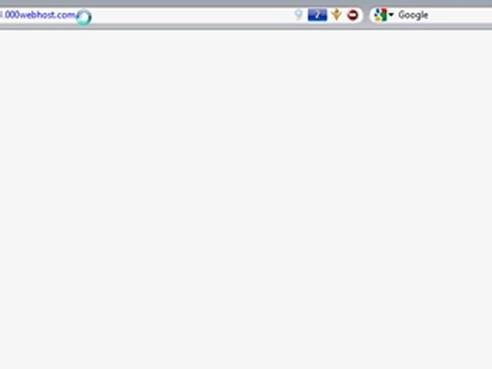 ERROR LOADING WEBSITE