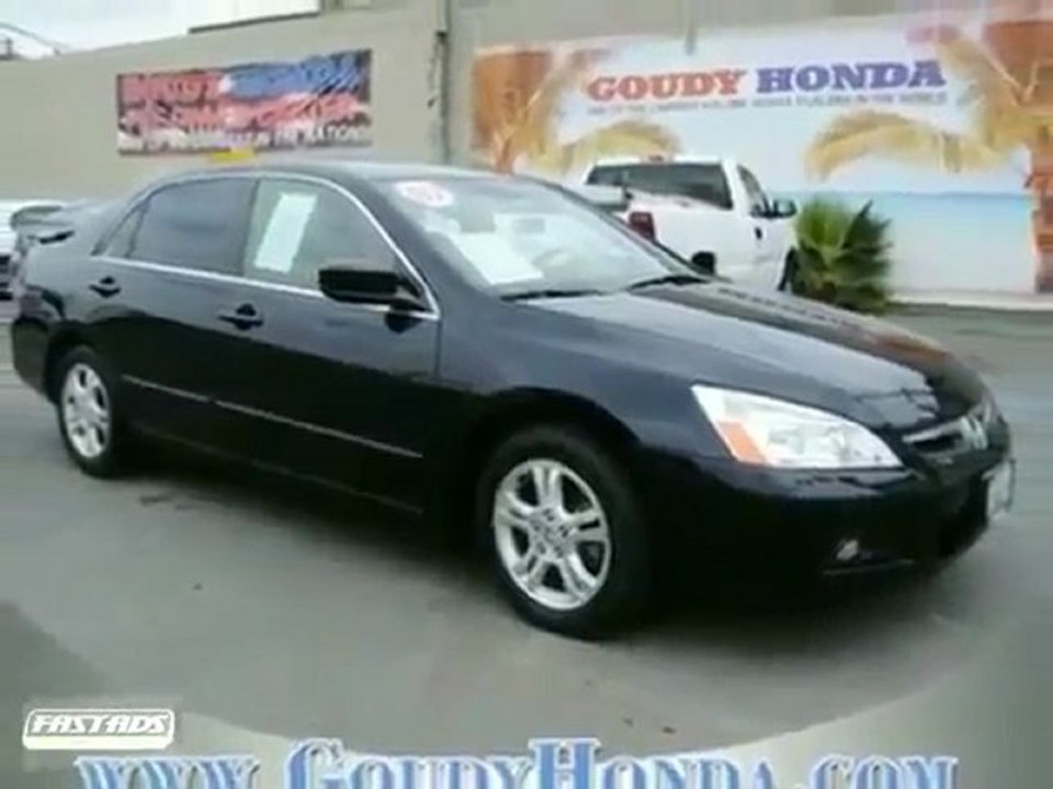 Used 2007 Honda Certified Accord EX By Goudy Honda at Los Angeles