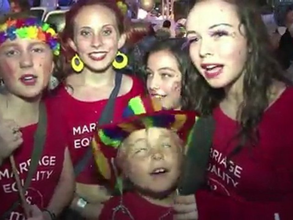 Gay and lesbian celebrate 'Mardi Gras' in Sydney