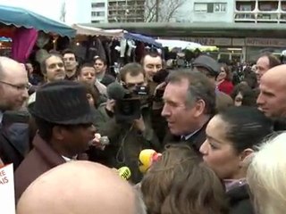 François Bayrou - Visite à Mantes-la-Jolie