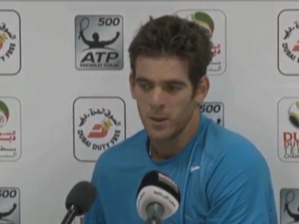 ATP Dubai: Del Potro: 'Ich dachte, ich kann gewinnen'