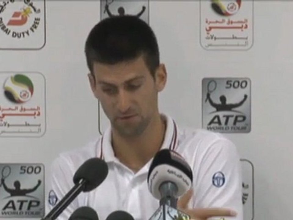 ATP Dubai: Djokovic: 'Murray war der bessere Spieler'
