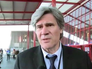 Stéphane Le Foll au meeting de Dijon