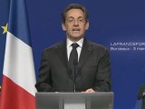Discours de Nicolas Sarkozy à Bordeaux
