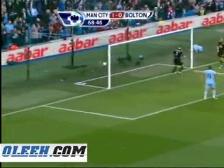 اهداف مباراة مانشستر سيتي - بولتون