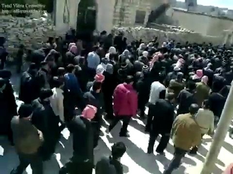 فري برس إدلب كفرروما تشييع الشهيد أحمد حسين الجولاق 3 3 2012