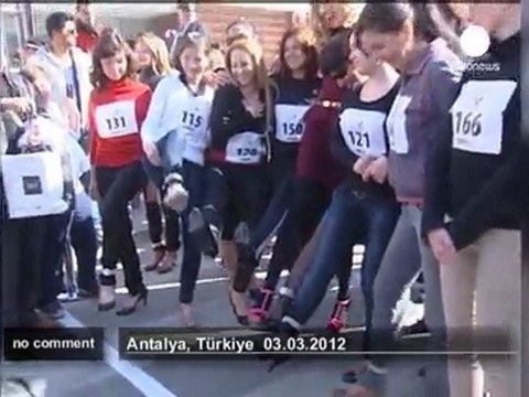 Turkey: high heels race - no comment