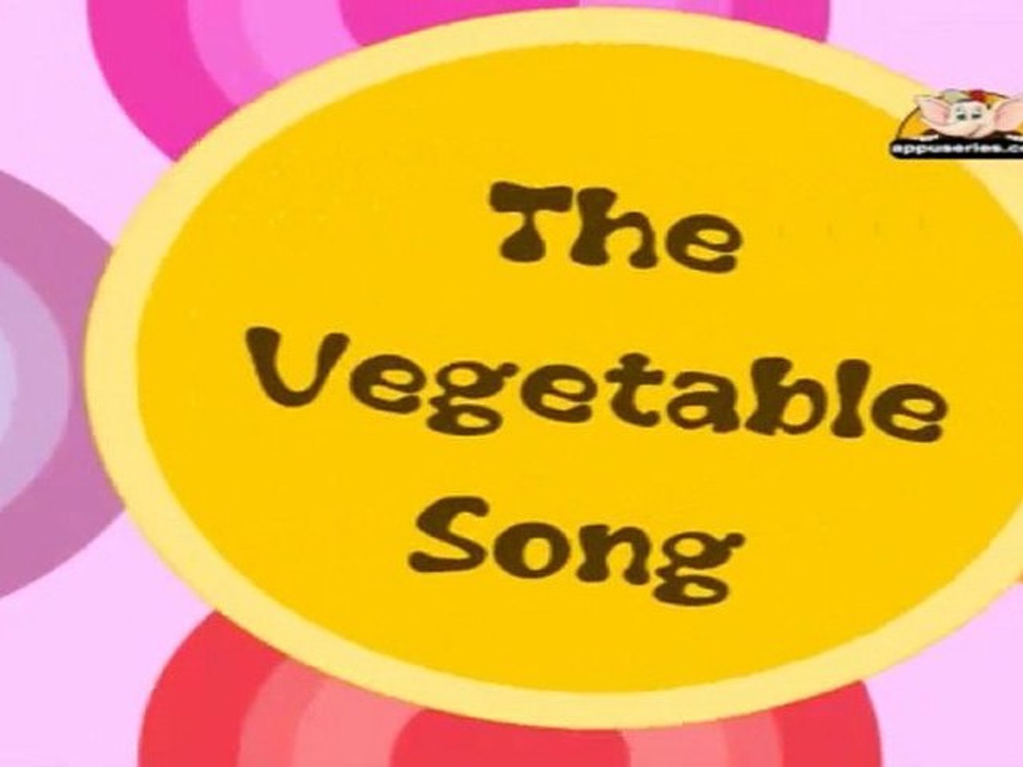Fruits & Vegetables - Vegetable Song - Kids Animation Learn Series