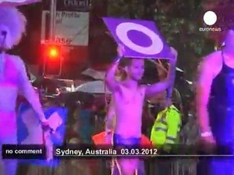 Mardi gras defile in Sydney - no comment