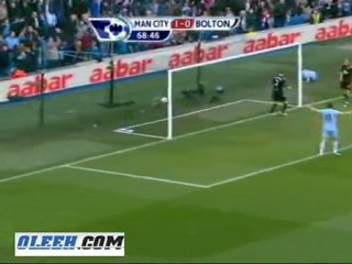 اهداف مباراة مانشستر سيتي - بولتون