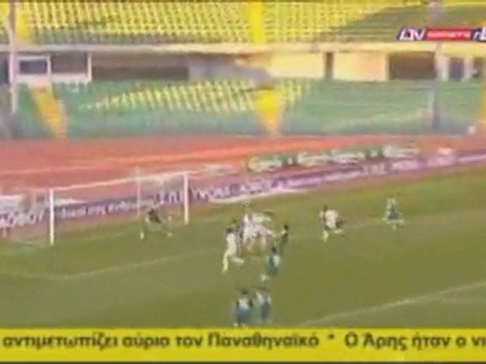 Άρης-Ολυμπιακός 2-3: Γκολ και φάσεις (23η αγ.)