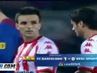 ملخص مباراة برشلونة - خيخون