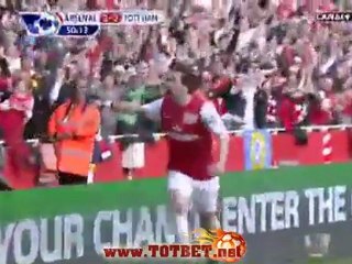 Арсенал - Тоттенхэм (5-2) 26.02.2012