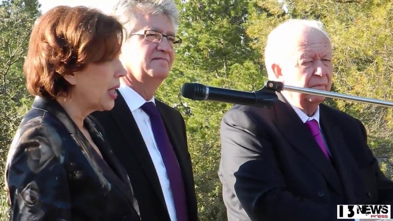 Eygalières (13) // Le Député Bernard Reynès reçoit la Ministre Roselyne Bachelot