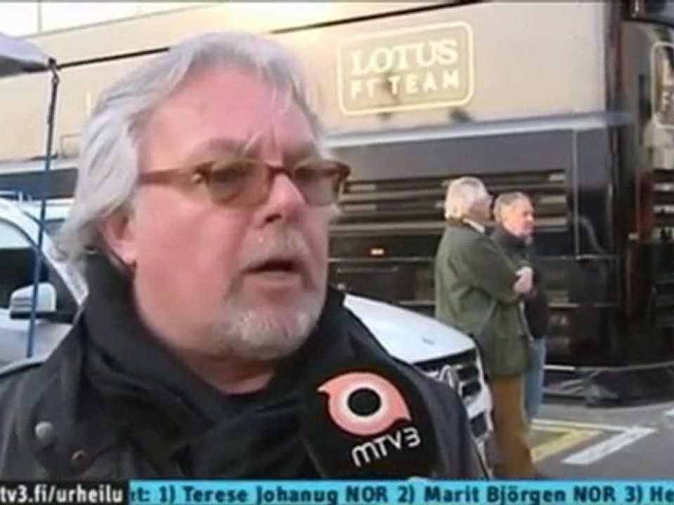 Kimi Räikkönen Barcelona Test 3.3.2012 MTV3