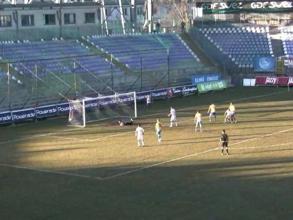 Újpest FC–FGSZ Siófok 1–1 (1–0) 2012. március 03. összefoglaló
