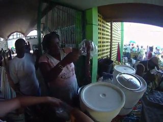 Marché Roseau île de la Dominique