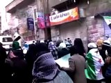فري برس ريف دمشق مظاهرة حرائر التل 3 3 2012 ج3