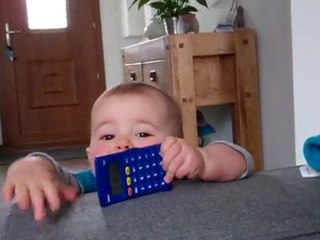 Mon jouet du moment la calculette