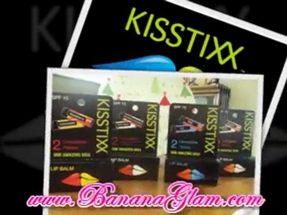 Kisstixx Lip Balm - Now at BananaGlam
