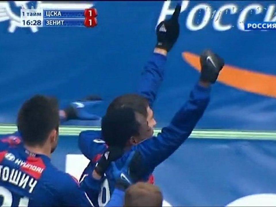 33 тур. ЦСКА - «Зенит». Голы и лучшие моменты