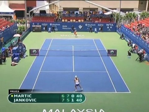 WTA - Kuala Lumpur - Martic macht Überraschungs-Finale perfekt