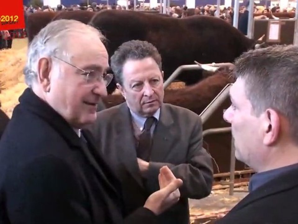 Jacques Cheminade défend les producteurs contre la finance folle au salon de l'agriculture