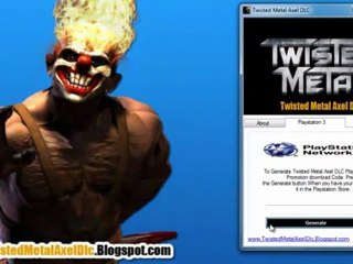 Unlock Twisted Metal Axel DLC - PS3