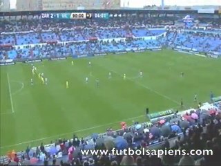 Zaragoza Vs Villarreal 2-1, 2012 (La Liga) (Gol de Abraham)