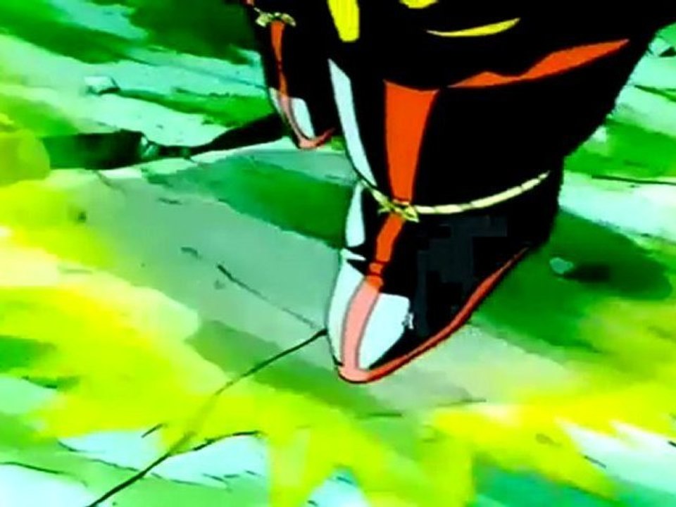 Goku se transforma SSJ3 frente a Kid Buu Latino