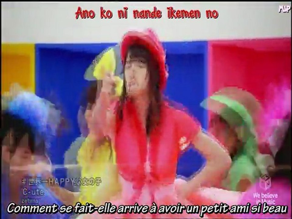 [M!P] C-ute Sekaiichi HAPPY Onna no Ko ( vostfr )